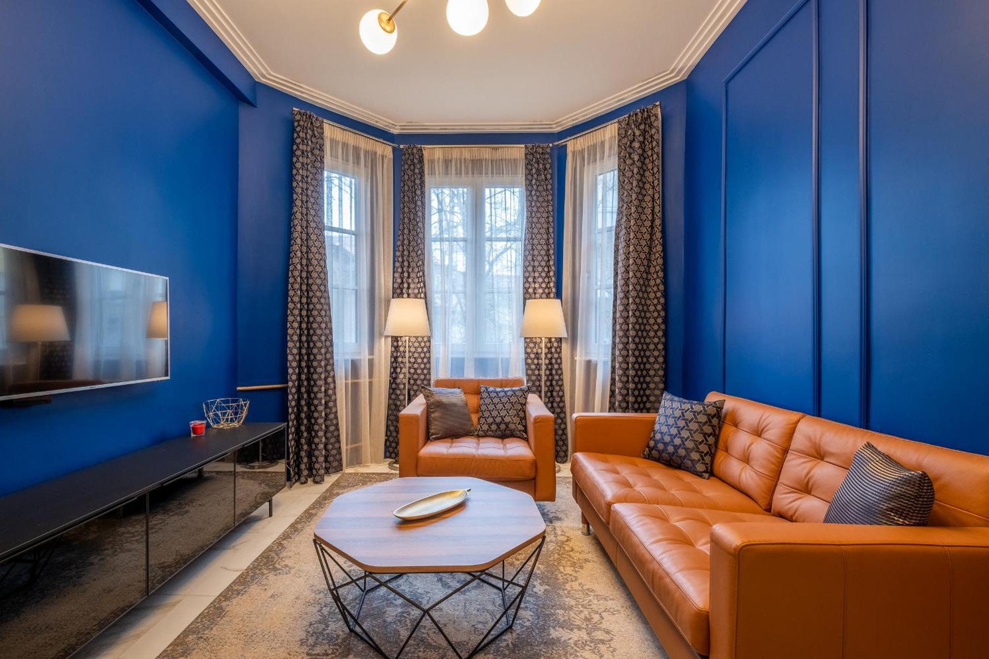 Daire Sofia's Classy Blu -2 Bedrooms Sofya